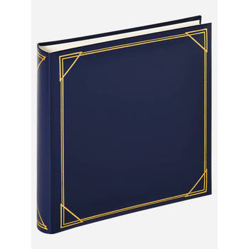 Walther Design standard fotoalbum 30 x 30 cm blauw