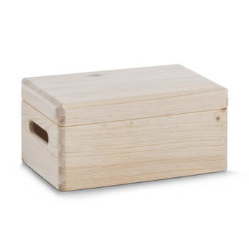 Zeller - Storage Box w. lid, pine