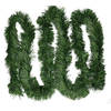 Groene kerst decoratie dennenslinger 270 cm - Kerstversiering - Kerstslingers