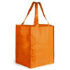 Oranje boodschappentassen/shoppers 38 cm - Boodschappentassen