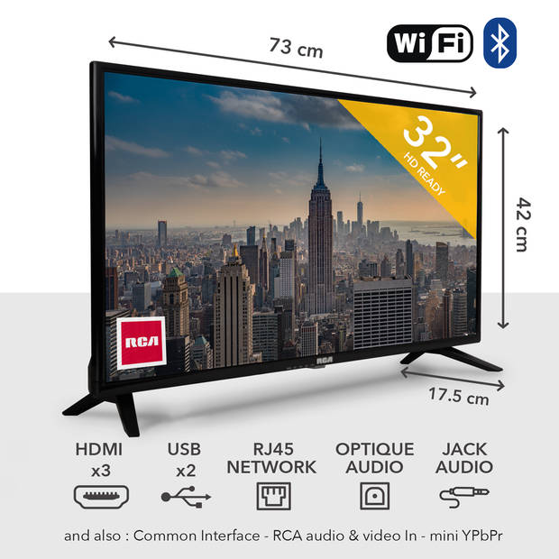RCA RS32H2 ANDROID Smart 32 inch HD-Ready LED tv