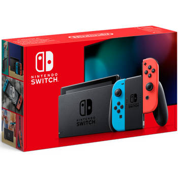 Nintendo Switch Console - Blauw / Rood