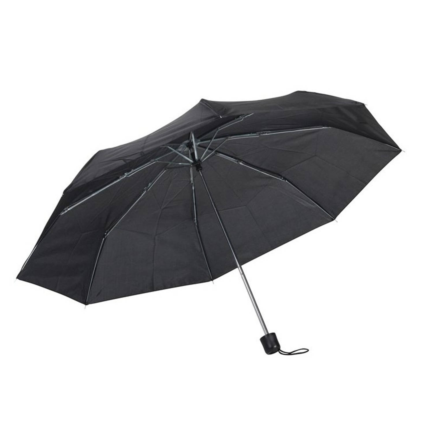 Opvouwbare Mini Paraplu Zwart 96 Cm Voordelige Kleine Paraplu Regenbescherming