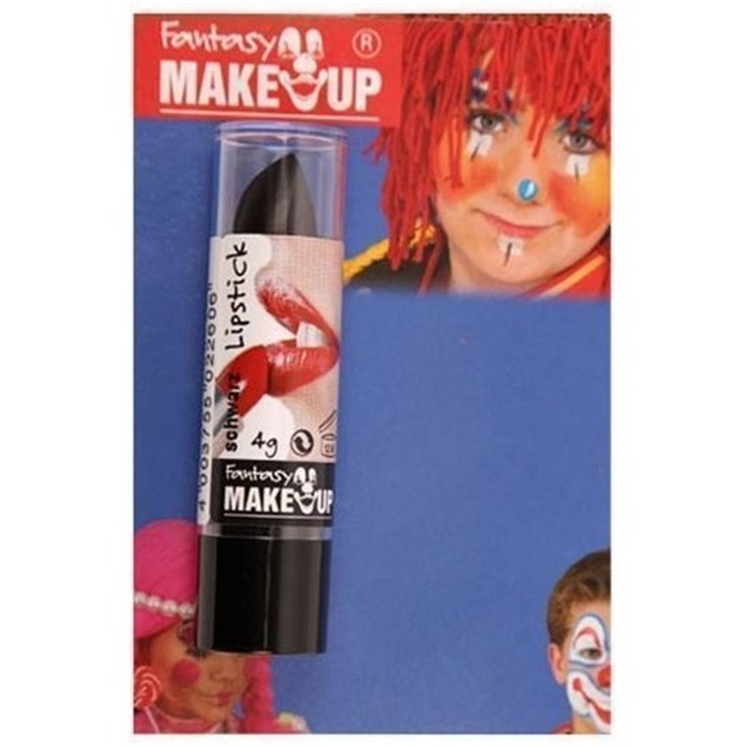 Halloween-horror Mat Zwarte Lippenstift-lipstick Carnaval-themafeest Verkleed Accessoire