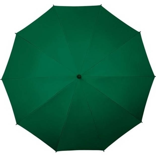 2x Golf stormparaplus donkergroen windproof 130 cm - Paraplu's