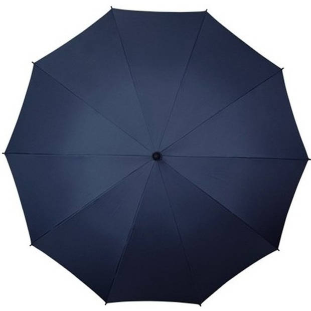 2x Golf stormparaplus donkerblauw windproof 130 cm - Paraplu's