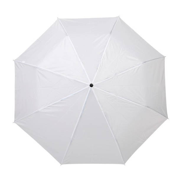 Kleine uitvouwbare paraplu wit 96 cm - Paraplu's
