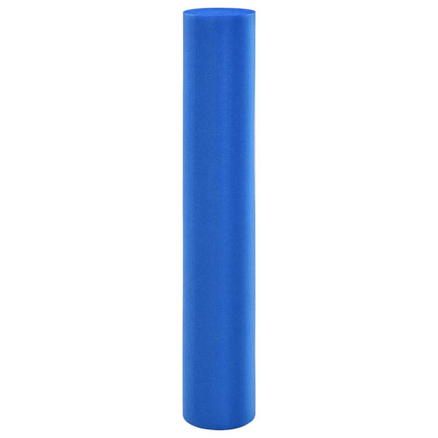 vidaXL Yogaschuimrol 15x90 cm EPP blauw