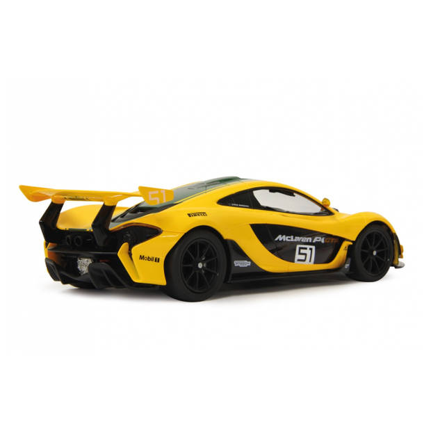 Rastar RC McLaren P1 GTR 2,4 GHz jongens 1:14 geel