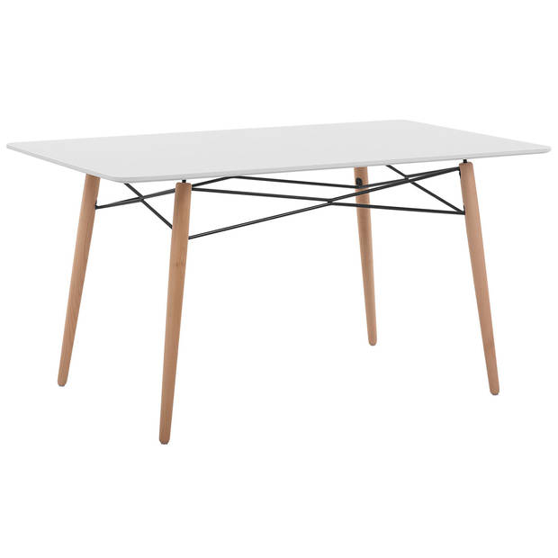 Beliani BIONDI - Eettafel-Wit-MDF