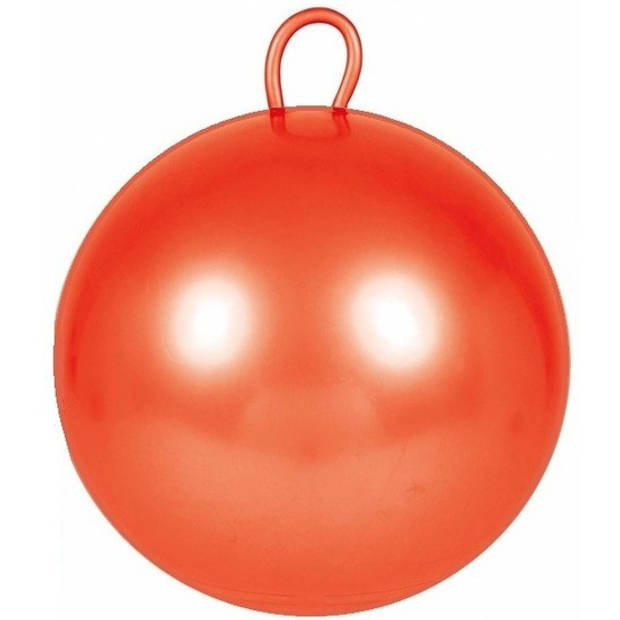 Skippybal rood 70 cm voor kinderen - Skippyballen buitenspeelgoed voor jongens/meisjes
