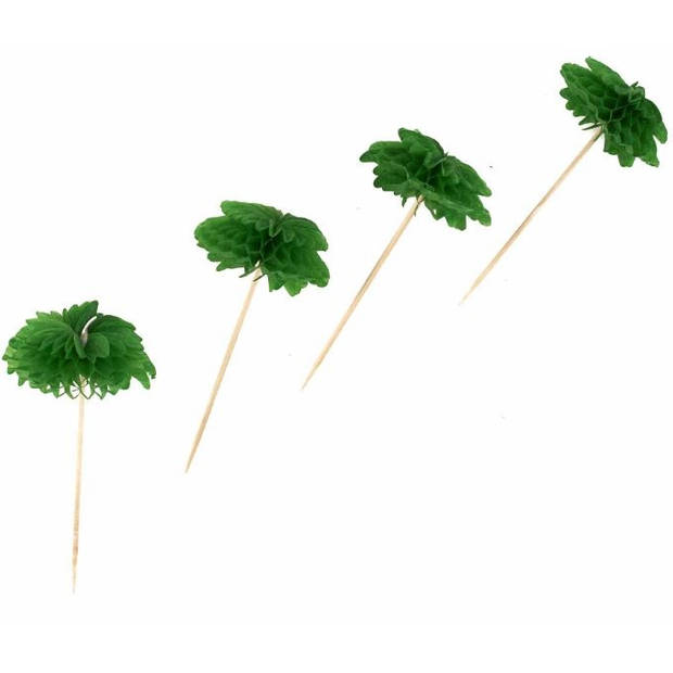 Amscan cocktailprikkers palmboom 10,1 cm