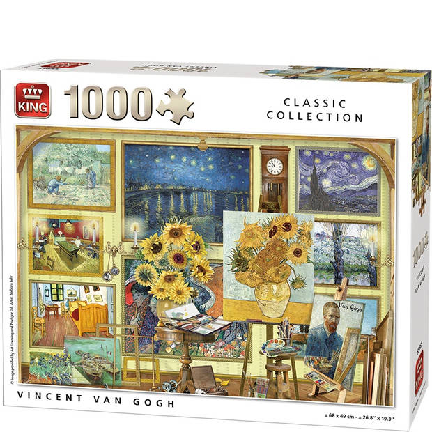 King International legpuzzel Vincent van Gogh 1000 stukjes