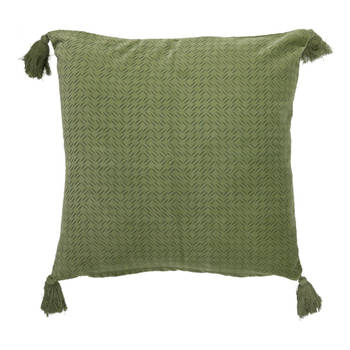 Blokker kussenhoes Madison - 45x45 cm - groen