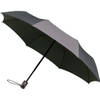 Opvouwbare paraplu grijs 100 cm met automatisch open mechanisme - Paraplu's