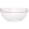 Luminarc Salade schaal/slakom van glas - Dia 20 cm - Glazen serveer schalen en kommen - Saladeschalen