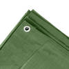 Hoge kwaliteit afdekzeil / dekzeil groen 3 x 5 meter - Afdekzeilen
