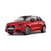 Speelgoedauto Audi A1 rood 1:24/16 x 7 x 6 cm - Speelgoed auto's