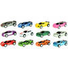Toi-Toys raceauto's pull back 12-delig 7 cm multicolor