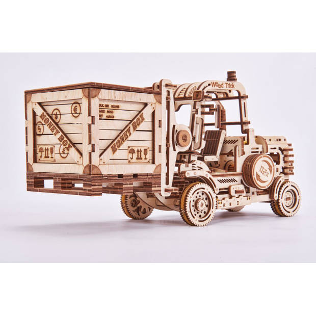 Wood Trick Heftruck - Houten Modelbouw