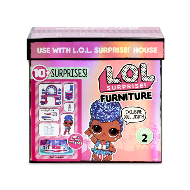 L.O.L. Surprise Furniture- Backstage with Independent Queen