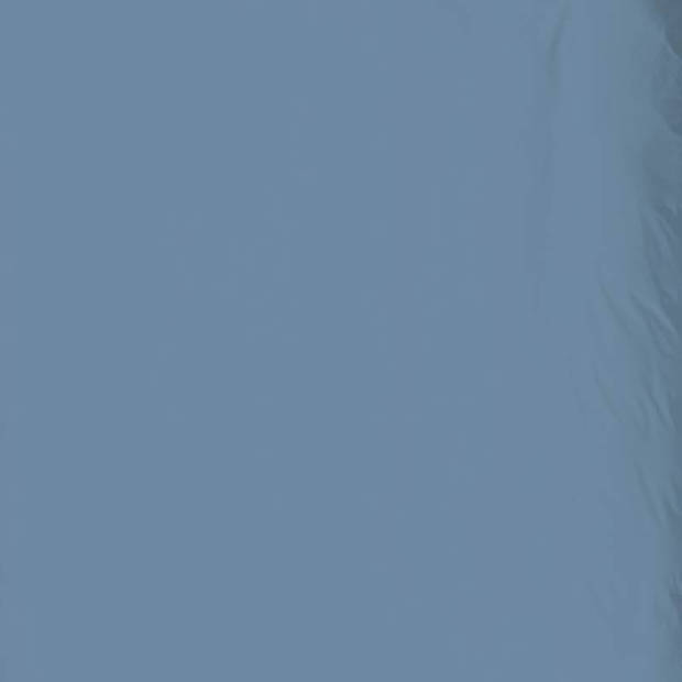 Hip Dekbedovertrek Katoen Satijn Uni - licht blauw 200x200/220cm
