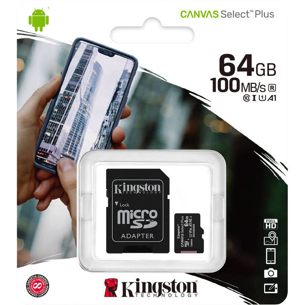 Canvas Select Plus microSD Card 64 GB