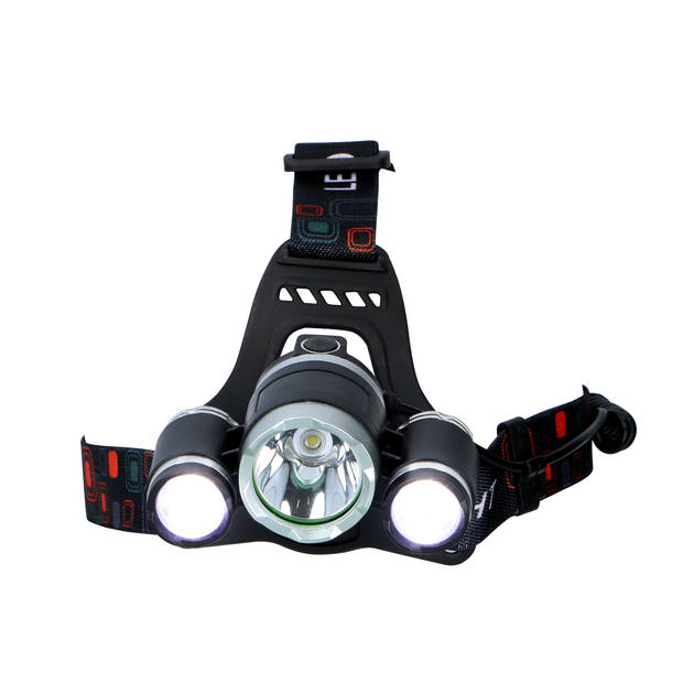 Grundig hoofdlamp - 3 lichtpunten - LED - 200 Lumen