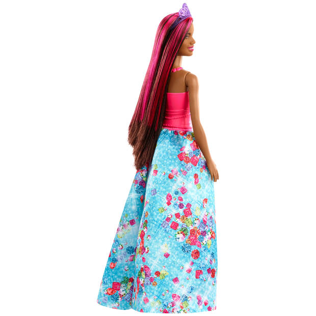 Barbie Pop Dreamtopia Prinses Zwart Met Rood Haar