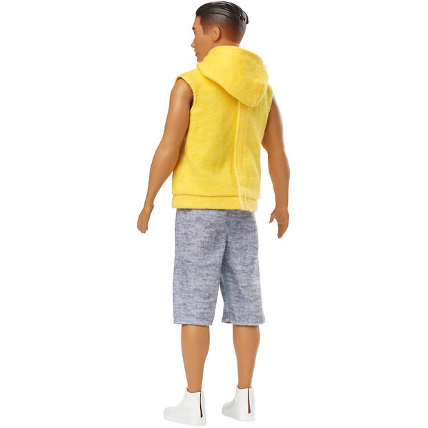 Ken Fashionistas pop - Gele hoodie