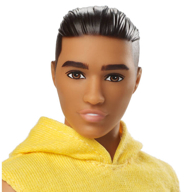 Ken Fashionistas pop - Gele hoodie