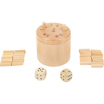 Small Foot dobbelspel Super Six Dice unisex hout