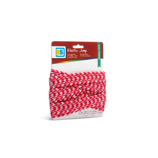 BS Toys springelastiek 300 cm rood