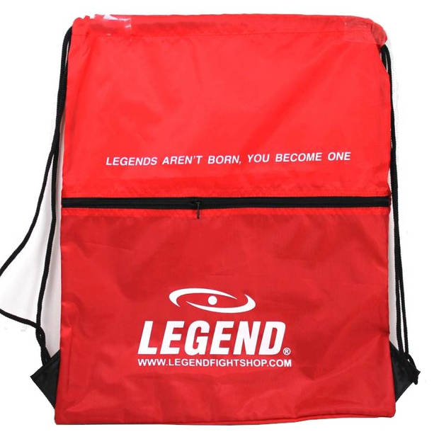 Legend Sports sporttas met vakje 40 x 50 cm rood