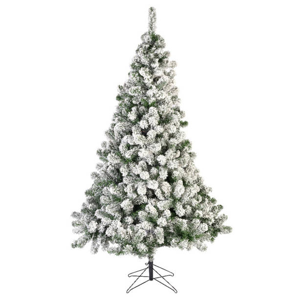 Kerst kunstboom Imperial Pine besneeuwd 240 cm - Kunstkerstboom