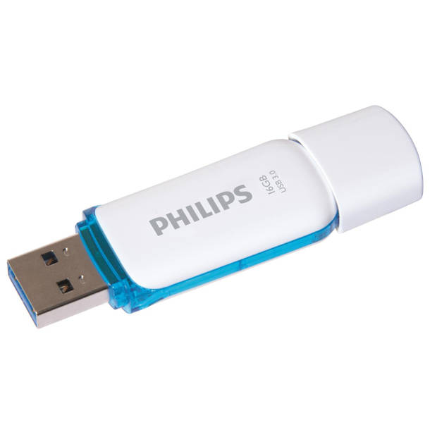 - DE BESTE USB 3.0-STICK: PHILIPS FM16FD75B 16GB - SNEEUWBLAUW