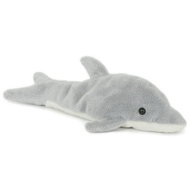 Pluche dolfijn knuffeldier 23 cm speelgoed - Knuffel zeedieren