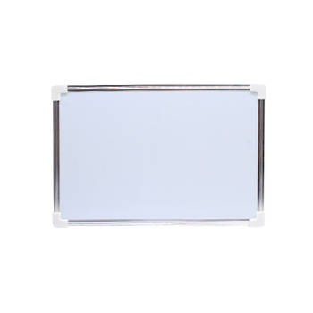 Whiteboard 20x30 cm - tweezijdig - magnetisch memobord / planbord