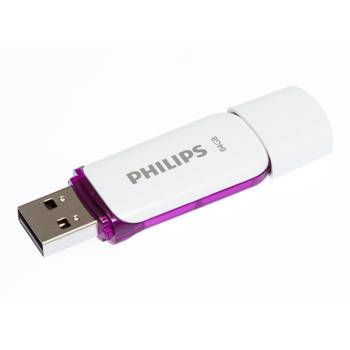Philips FM64FD70B - USB 2.0 64GB - Snow - Paars