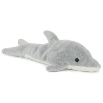 Pluche dolfijn knuffeldier 23 cm speelgoed - Knuffel zeedieren