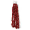 Kerstslinger - rood - 270 cm - Guirlande folie lametta - Rode kerstboom versieringen - Kerstslingers