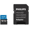 Philips FM64MP65B - Micro SDXC kaart 64GB incl. adapter - Class 10 - UHS-I U3
