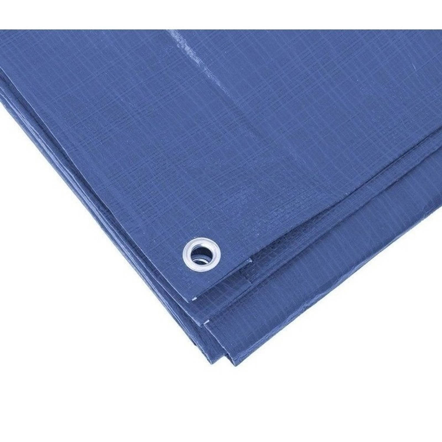 Blauw Afdekzeil-Dekzeil 3 X 4 Meter 100 Grams Kwaliteit Dekkleed-Grondzeil
