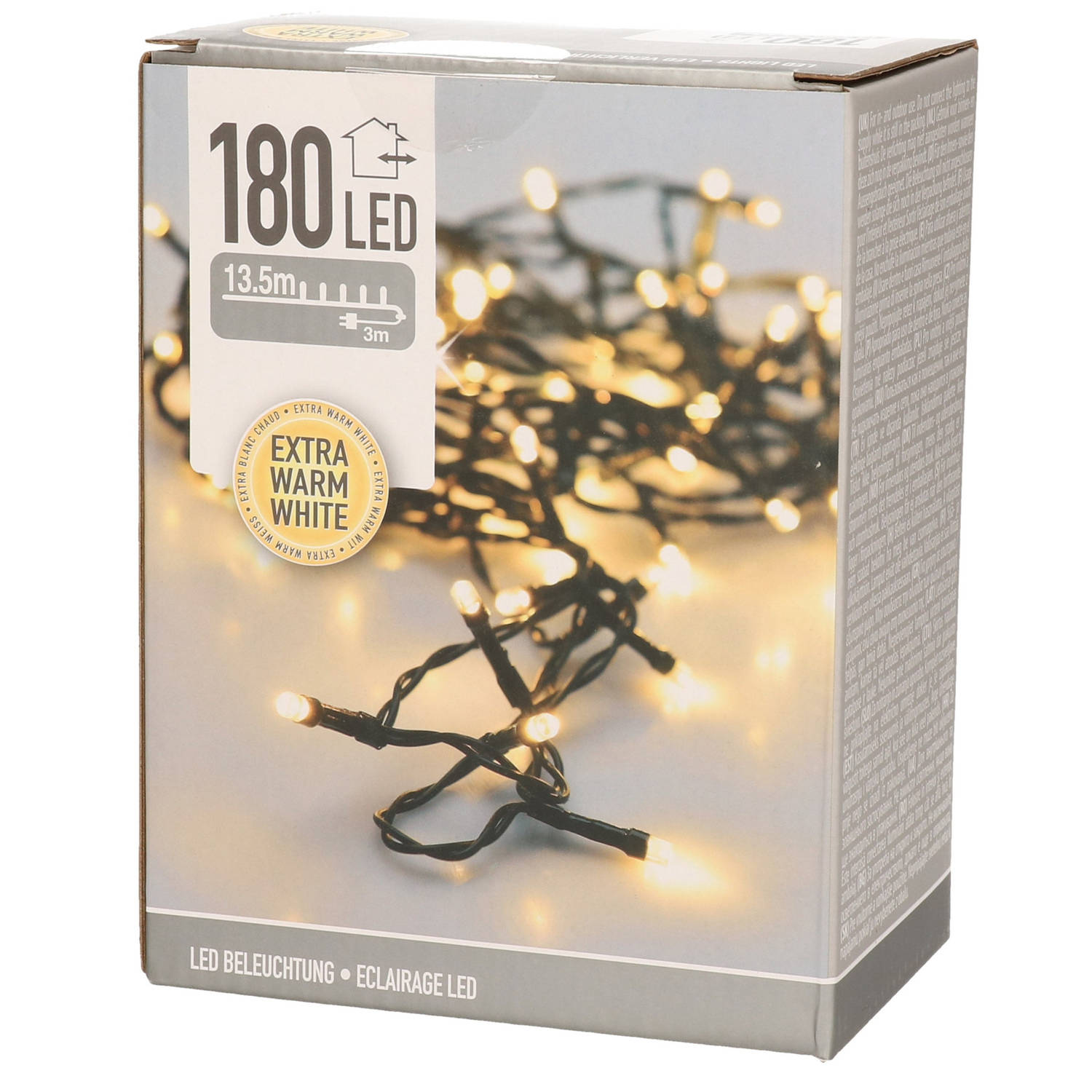 Kerstverlichting Extra Warm Wit Buiten 180 Lampjes Kerstlampjes-Kerstlichtjes