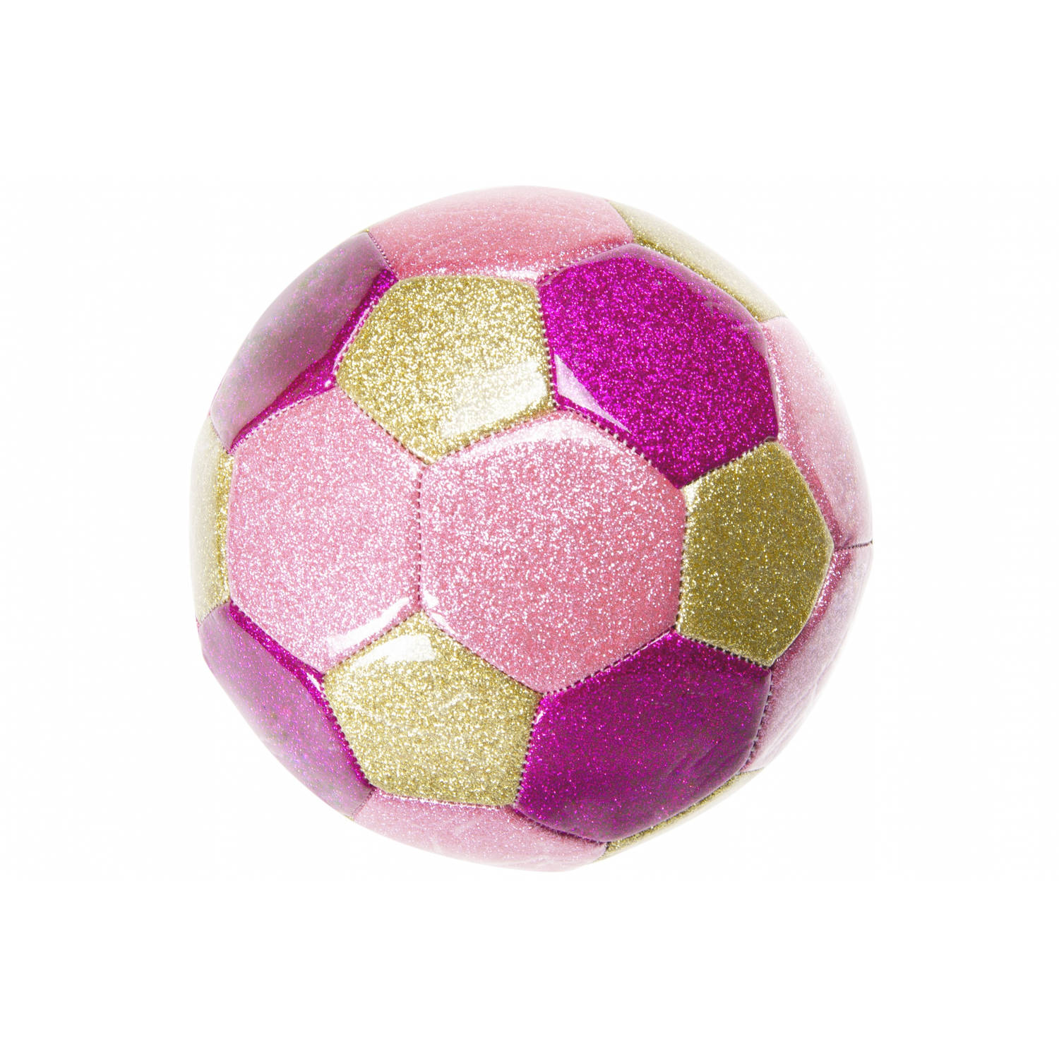 LG-Imports minivoetbal 15 cm roze