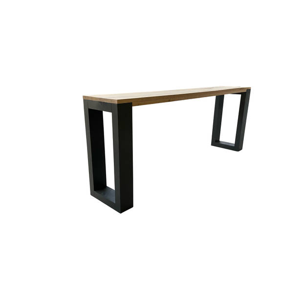 Wood4you- Side table enkel - - - Eettafels 140 cm - Bijzettafel
