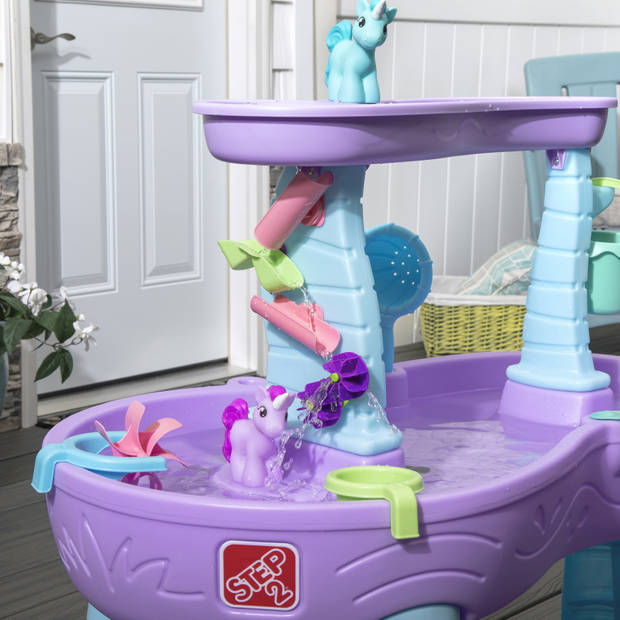 Step2 Rain Shower Splash Unicorns Watertafel met Eenhoorns met 13-delige accessoireset Waterspeelgoed voor kind