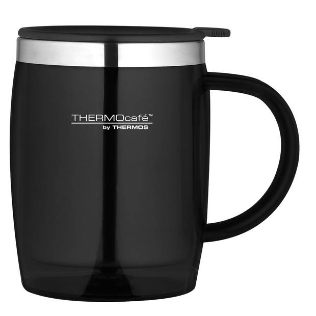 Thermos Desk Mug - 0.45 liter - Zwart