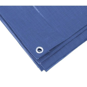 Hoge kwaliteit afdekzeil / dekzeil blauw 4 x 6 meter - Afdekzeilen