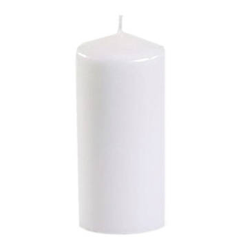 Conpas Candles Stompkaars - wit - D5 x H10 cm - 16 branduren - kaarsen - Stompkaarsen